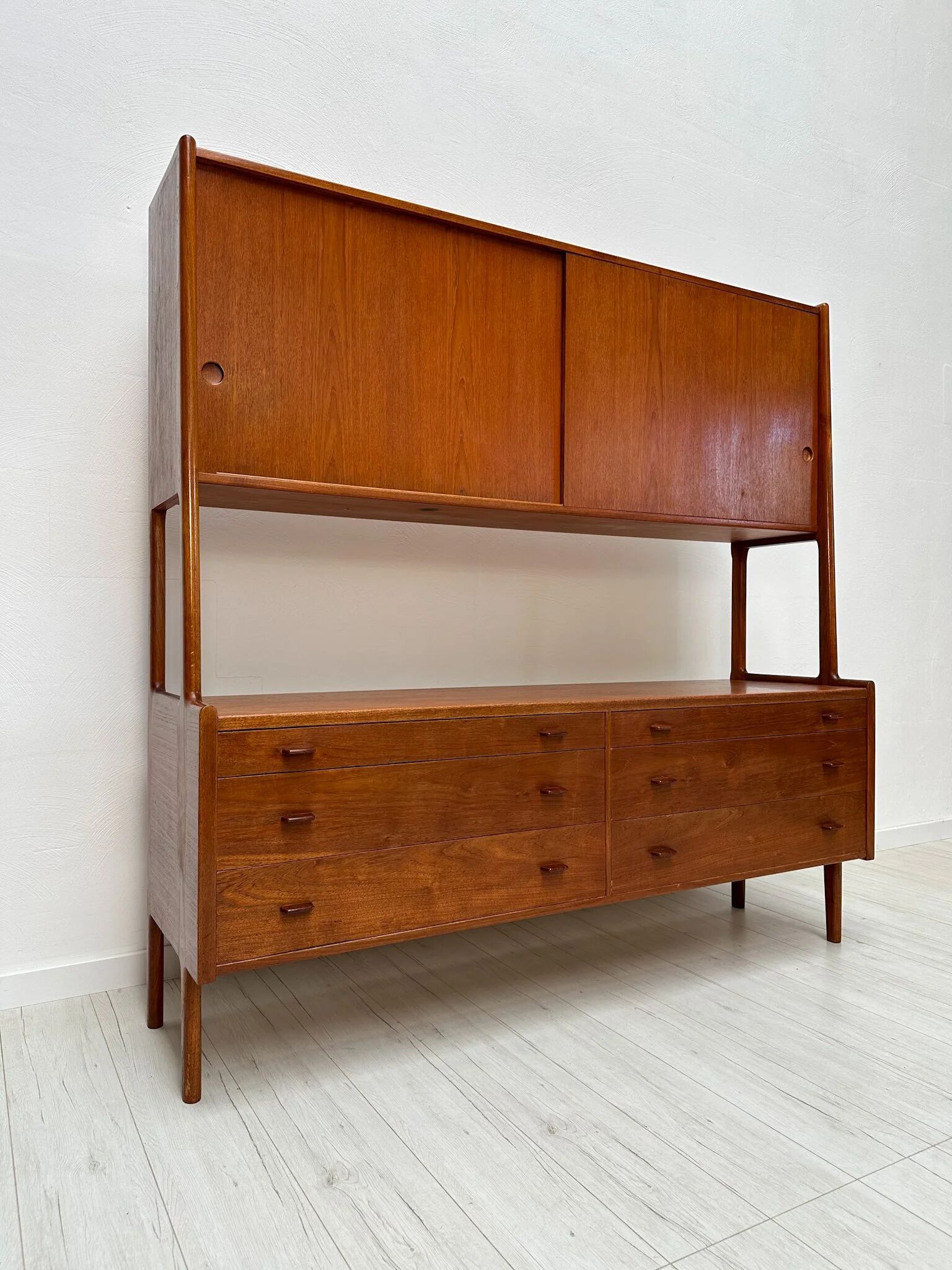 1950s Vintage Danish Teak Sideboard RY20 by Hans J. Wegner for Ry Møbler