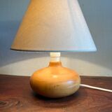 Lampe à poser pied bois