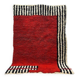 Traditional handmade Beni Ouraine rug, size 200 x 100 cm