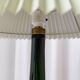 Emerald Green Glass Table Lamp Fleur by Michael Bang for Holmegaard, Danish Mid-Century 1960s