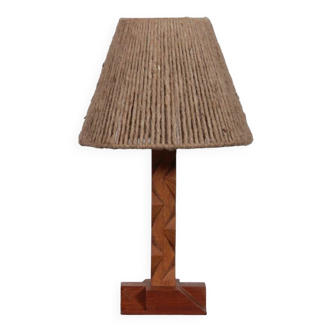 Vintage wooden lamp 1960
