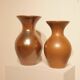 Important iridescent stoneware vase