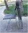 Chaises pliables (x4) acier plein