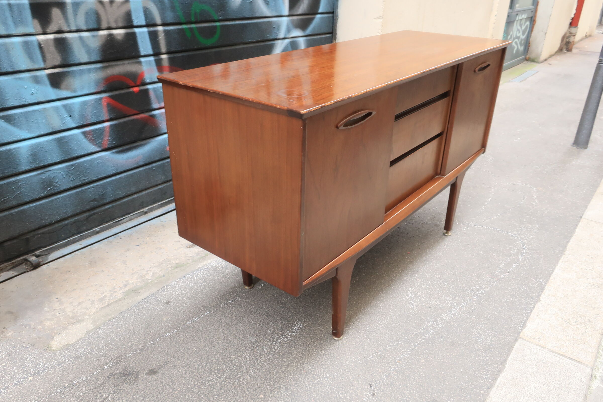 Teak sideboard 60s