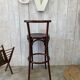 Tabouret bar en bois courbé