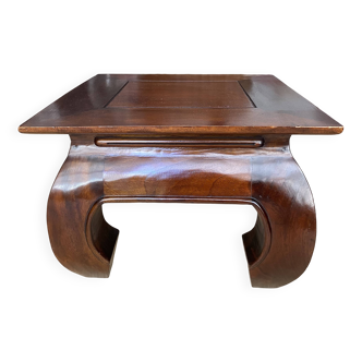 Exotic wooden coffee table