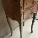 Louis XV style bedside table in marquetry with a top m