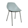 Grey shell chair Pierre Guariche for Meurop 1960s