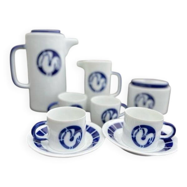 Service  à thé  ou à café en porcelaine de Sargadelos