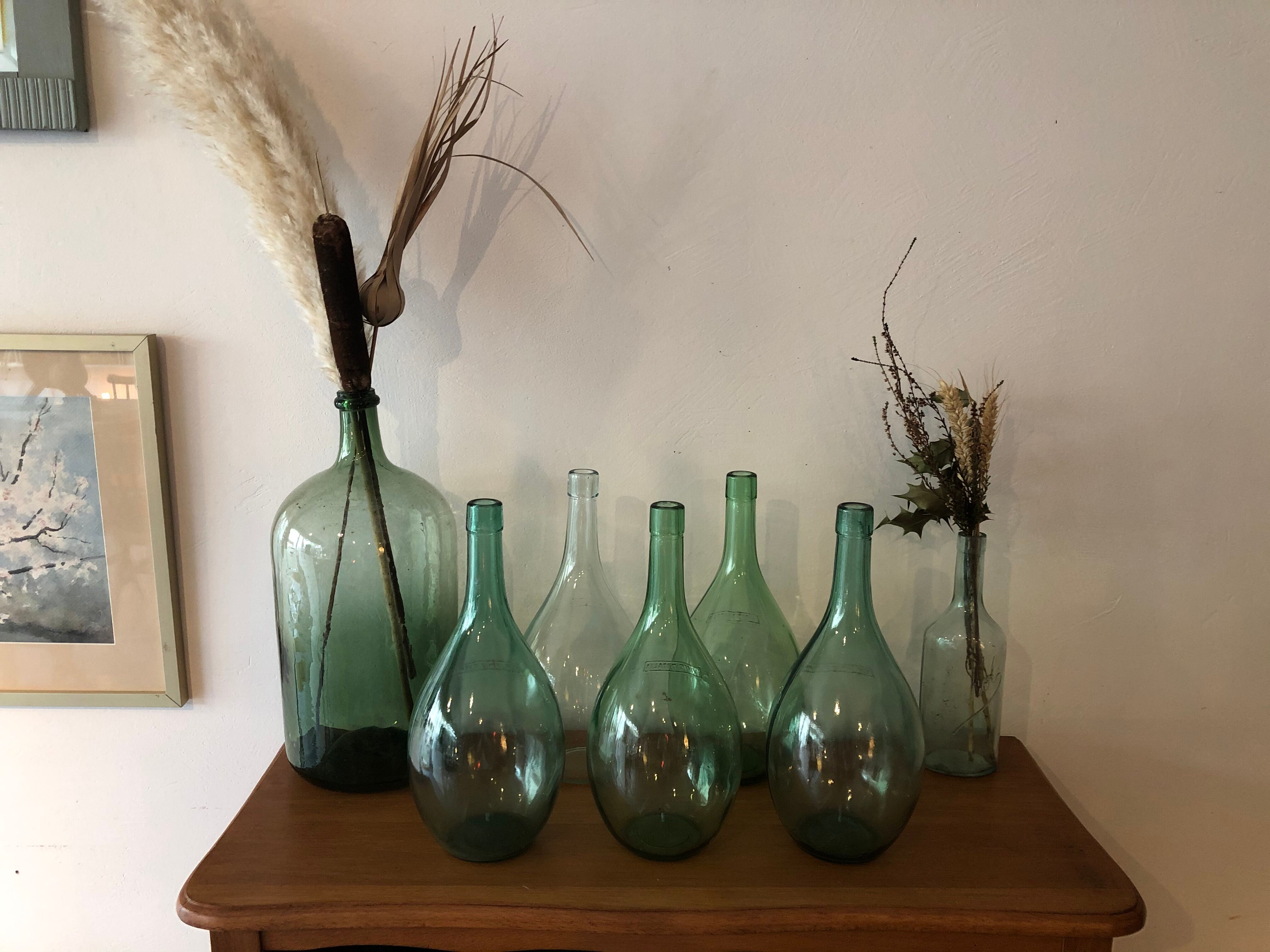 Set of 5 demijohn