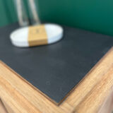 Bedside table raw solid wood