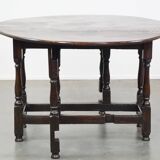 English oak gateleg table