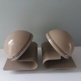 Pair of Guzzini wall sconces - "Bugia" Giuseppe Cormio