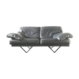 Cornelius de Durlet sofa in grey leather