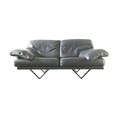 Cornelius de Durlet sofa in grey leather