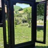 Dressmaker's cabinet with beveled triptych mirrors. (Mirror cabinet)