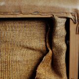 Vintage Mid-Century German Modern Leather Swivel Chairs by Carl Straub