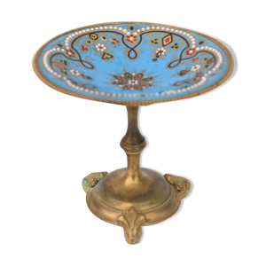 Coupe en verre opalin