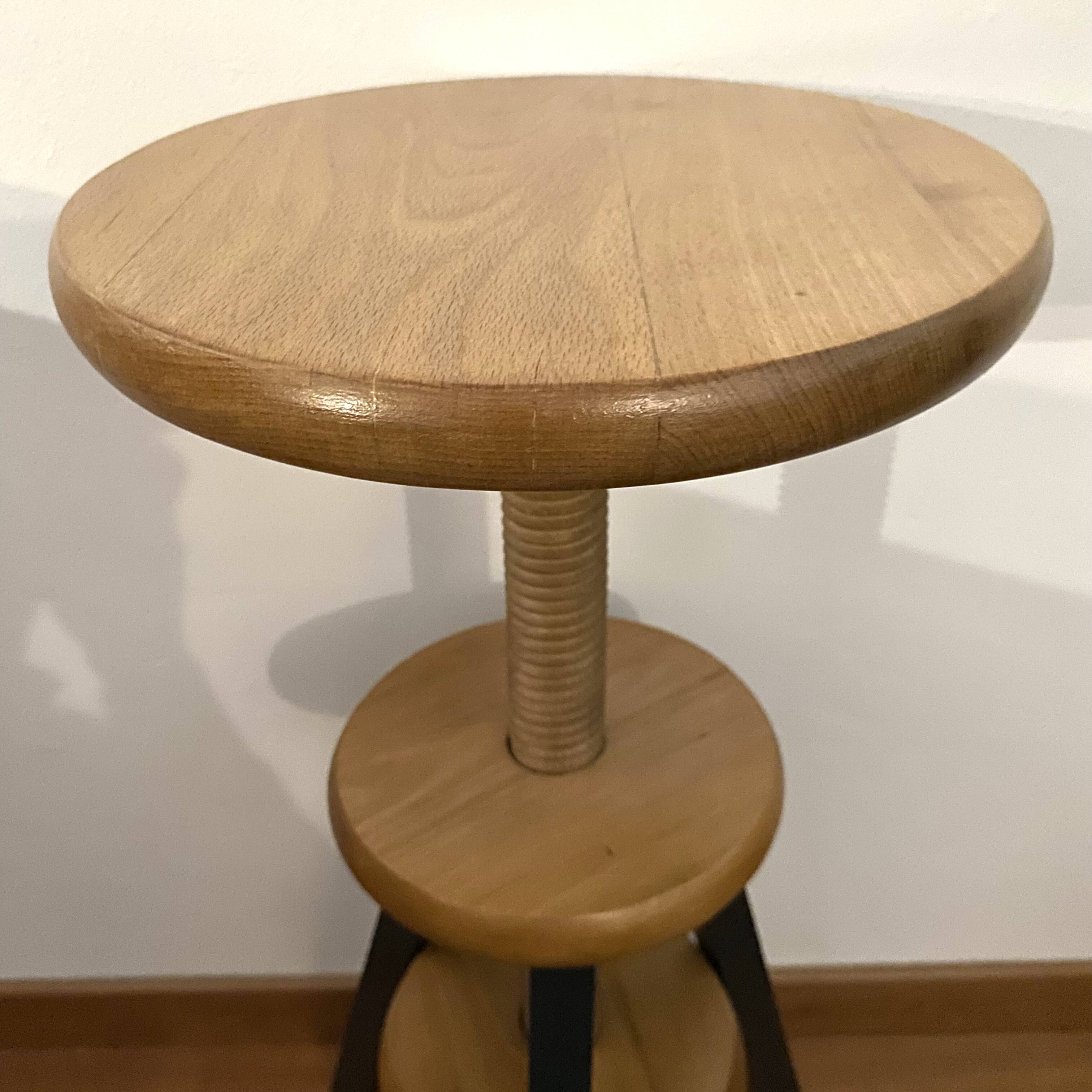 Screw stool, restored