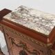 Louis Xvi Display Cabinet in Marquetry with Light, France, 1850s