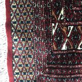 Tapis  pakistanais motif turkmen 97x164 cm
