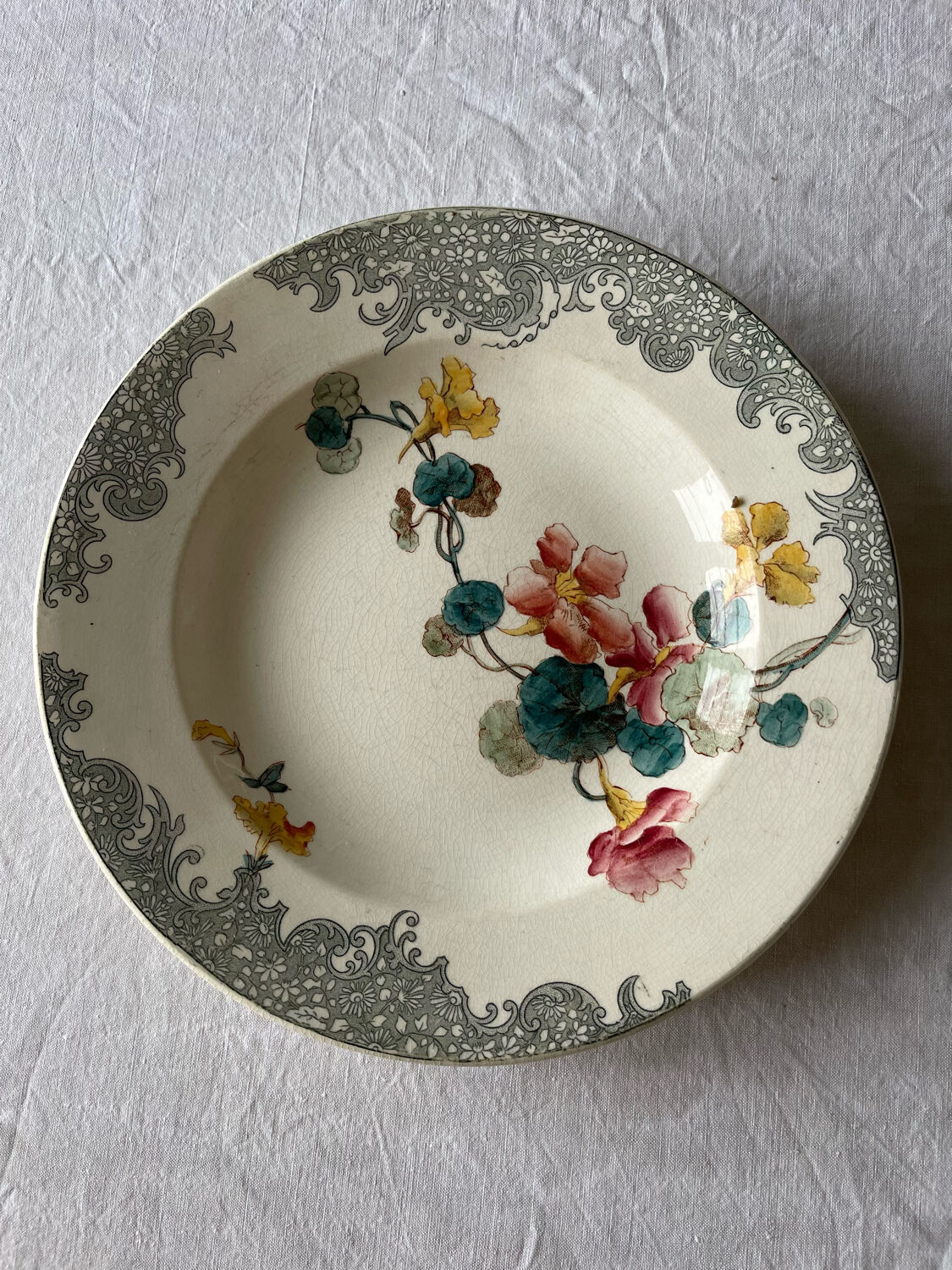 Old plate early XX th