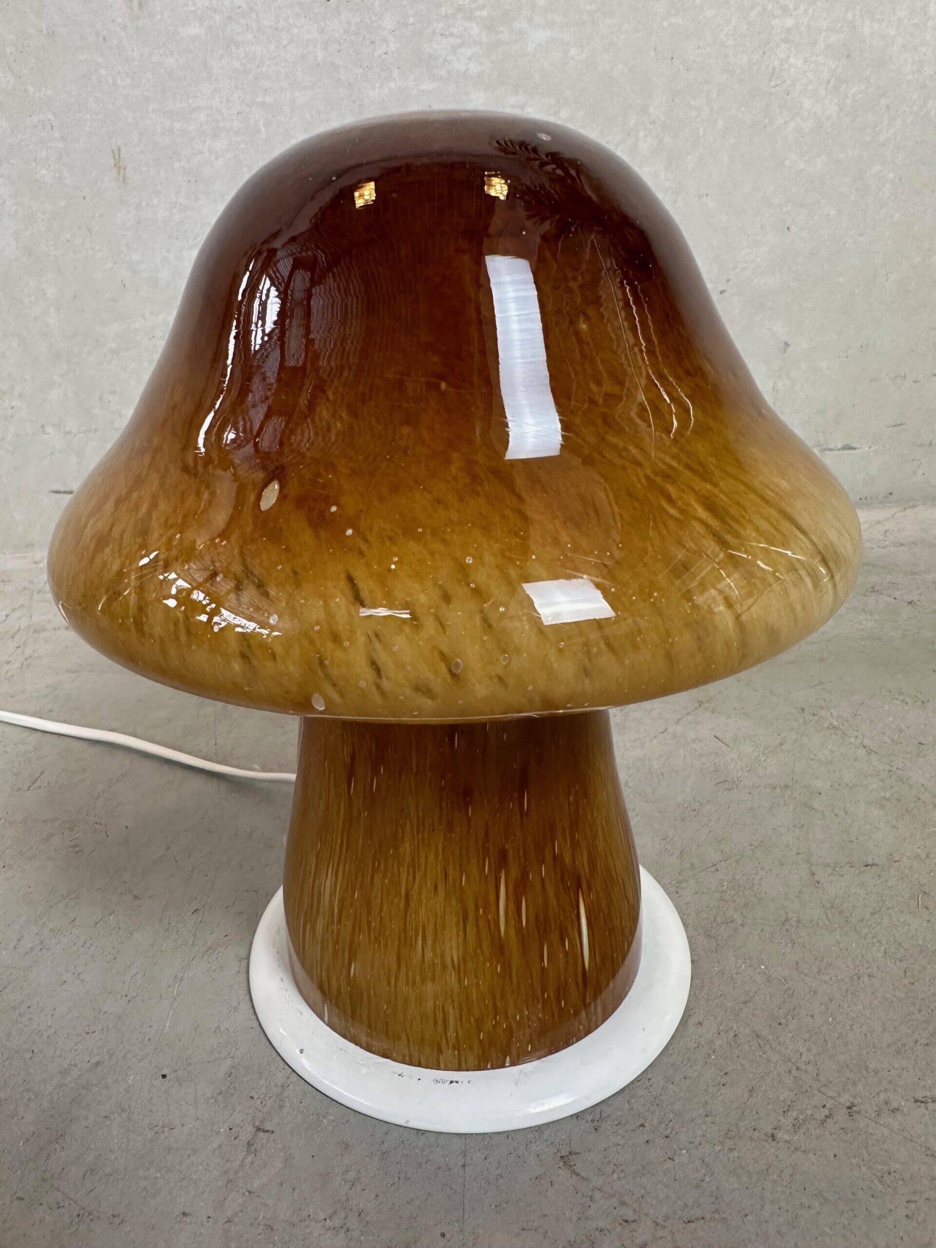 Lampe de table champignon vintage – Fischer Leuchten
