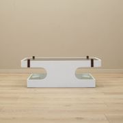 Glass coffee table, Italian design, 1970s, manufactured in Italy