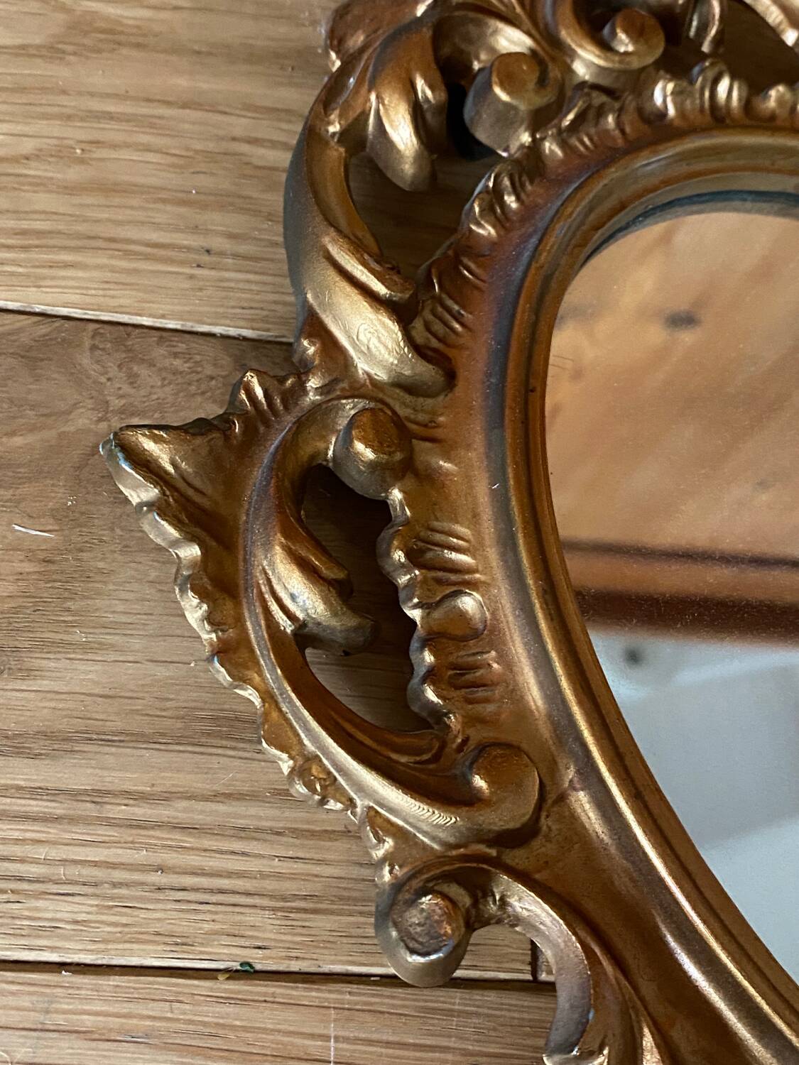 Golden mirror