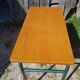 Former study office s22 of mobilor metal vert - vintage wood