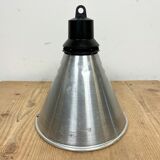 Small Industrial French Aluminium Pendant Lamp, 1960s