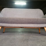 Sofa 2 places Egg 50s 60s