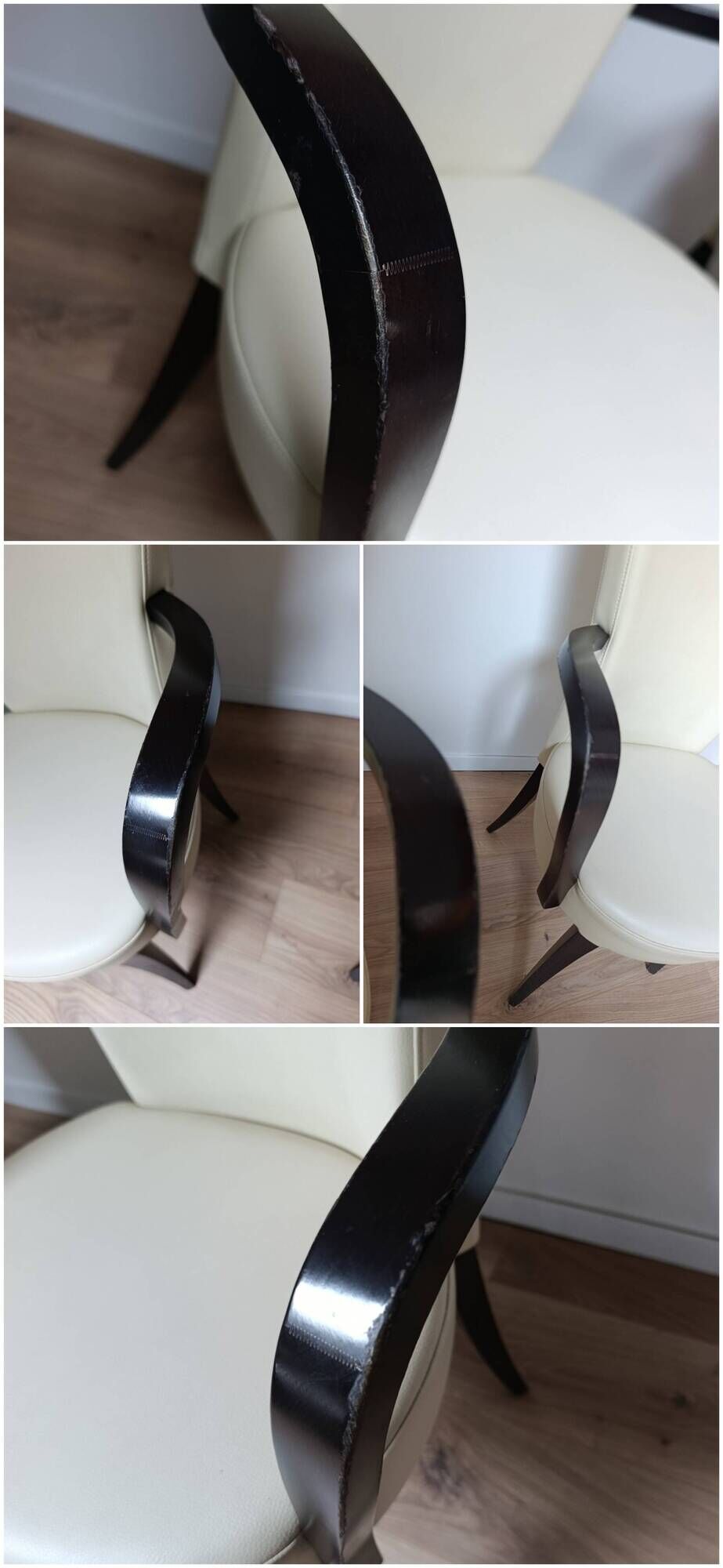 Paire de fauteuils Montbel Euforia 00121 en cuir – Made in Italy