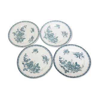 Lot of 4 old plates