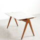 Table à manger 'Hillestak' par Robin Day for Hille, Royaume-Uni - années 1950