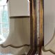 Vintage octagonal gold mirror – Belgium, 1960s/1970s