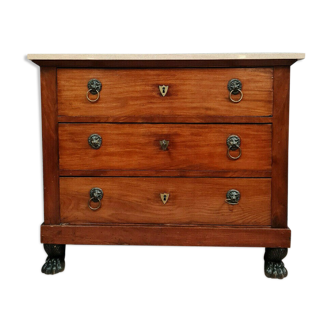 Dresser period empire in mahogany around 1800-1815