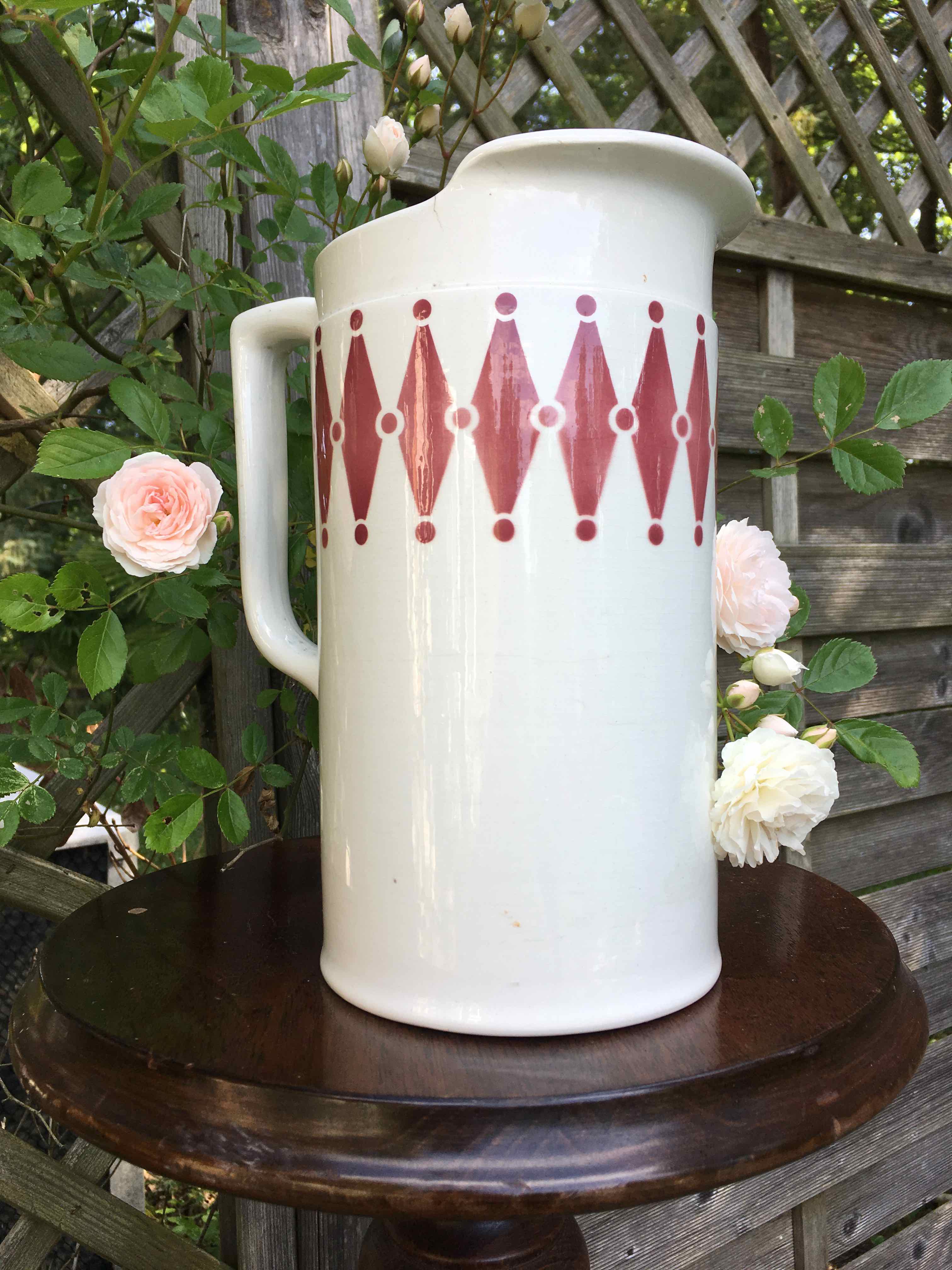 Broc de toilette Digoin Sarreguemines