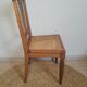 Restyled art deco canned chair