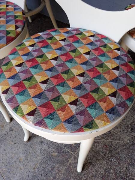 Baumann 4 chairs seagull vintage design