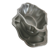 Patinated stainless steel sauceboat