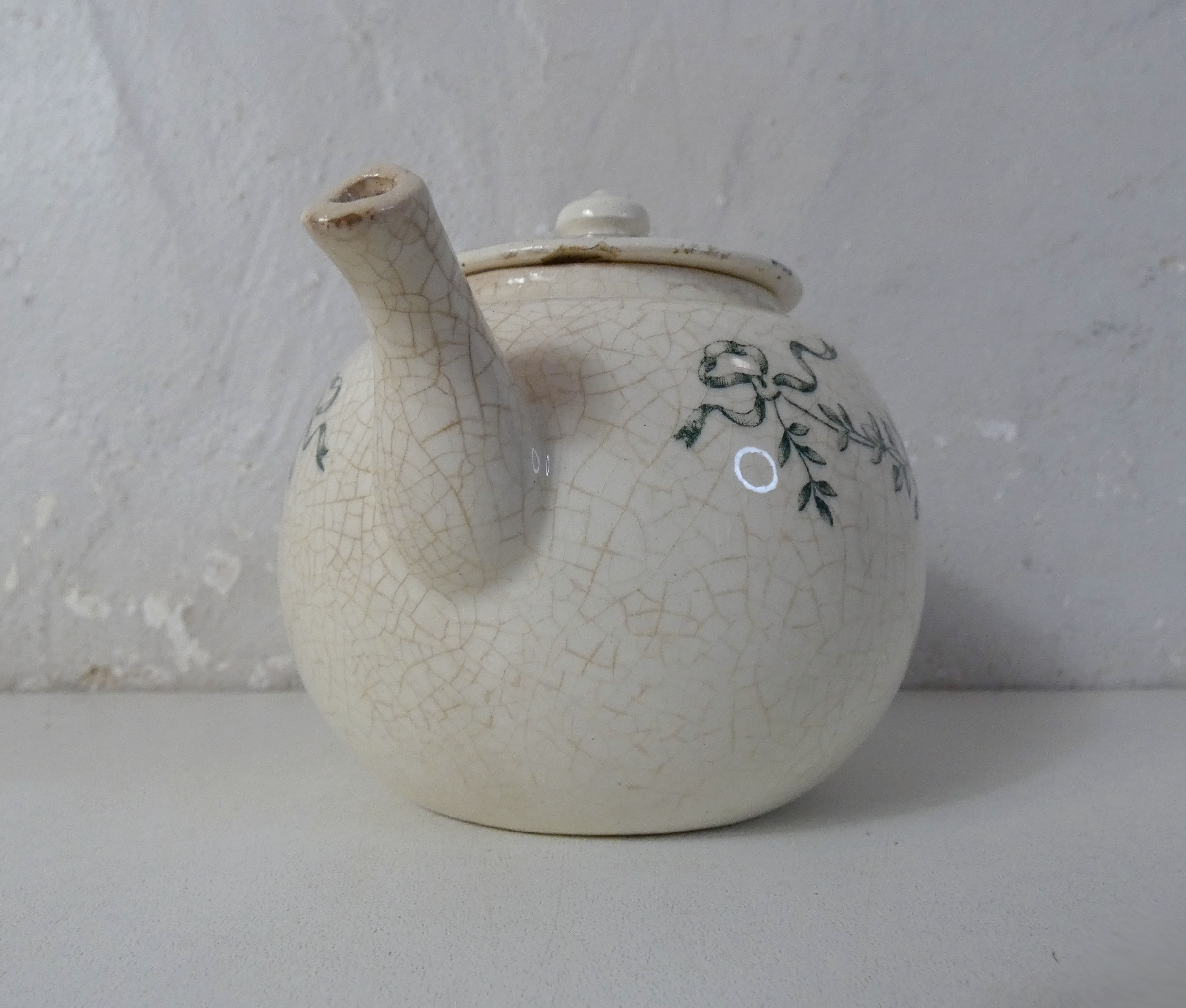 miniature teapot iron by H Coudert Paris