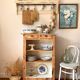 Earthenware fruit bowl, Terre de fer