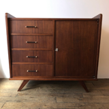 Vintage dark wood sideboard