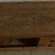 Large workbench with press, 2 drawers and storage tray - Totally sanded and varnished