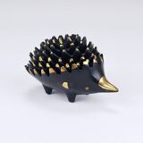 Cendriers empilables en laiton hérisson de Walter Bosse, Herta Baller, Autriche, années 1950