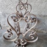 Struck iron wall lamp wall holder