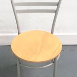 Pair of Letti bistro chairs
