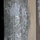 Rectangular wall, old thick glass ceiling, vintage
