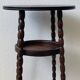 Vintage turned wooden gueridon from the 60s.